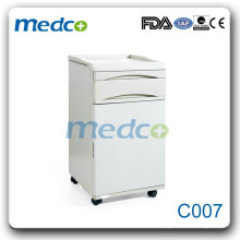 C007 ABS Bedside Hospital Cabinet